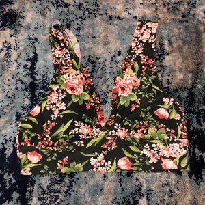Target Mossimo Floral Bathing Suit Top